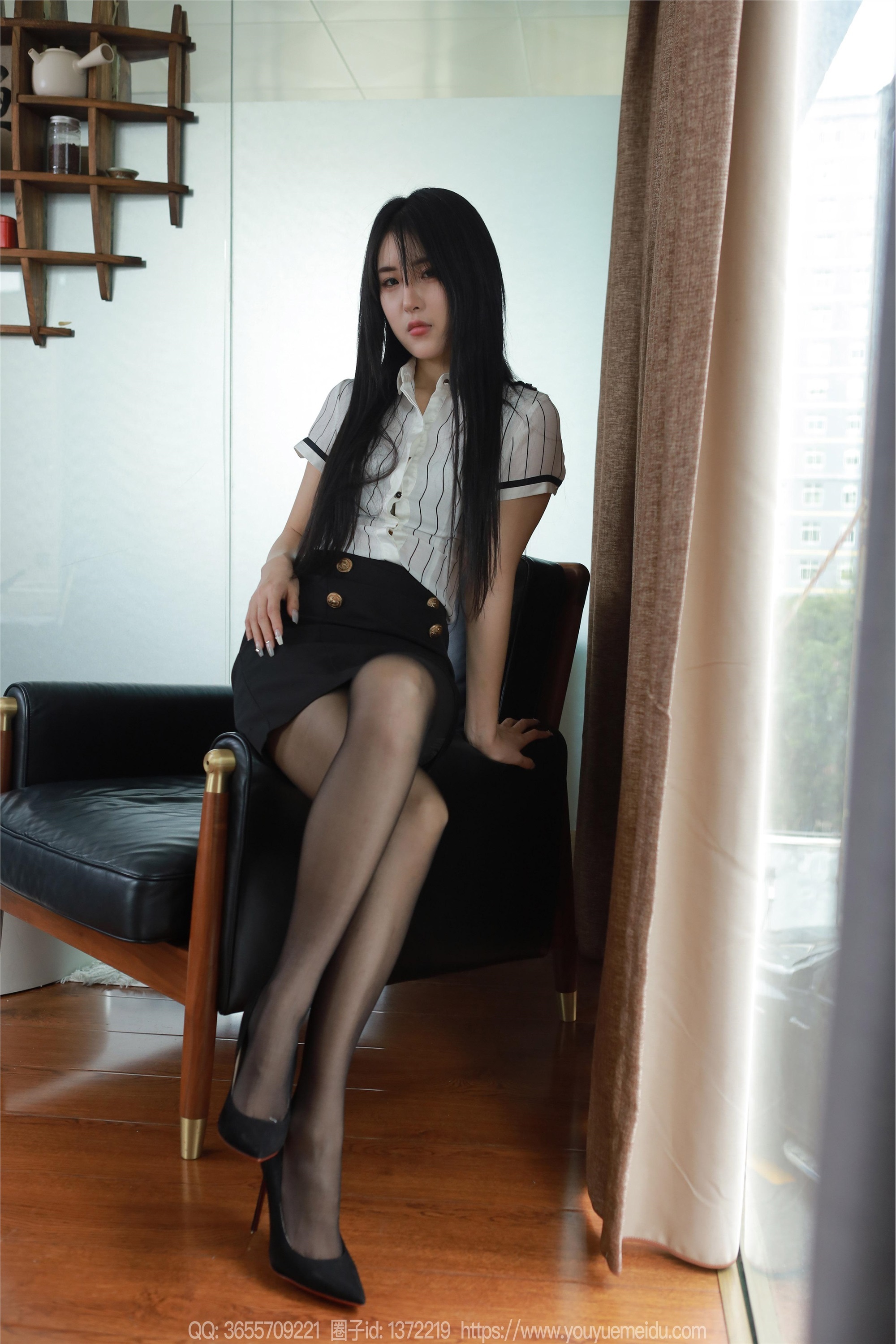 IESS异思趣向  2024.04.09 丝享家 1711 小宝《竖条纹衬衫》